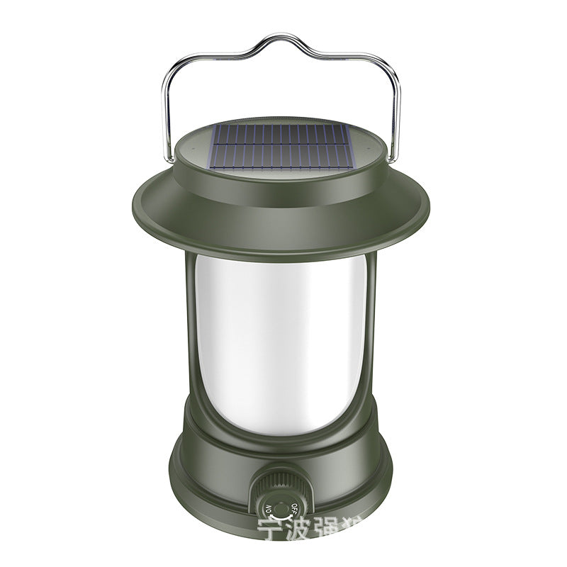 Lampe solaire de camping rechargeable pour camping en plein air
