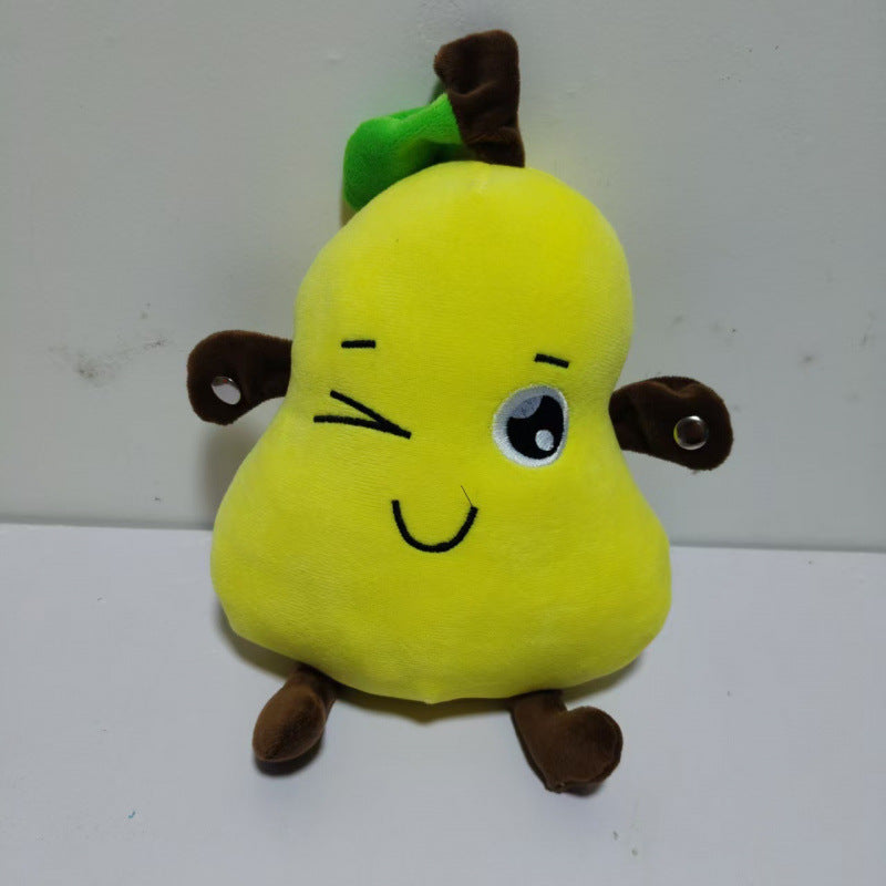 Jouet en peluche pour piano à sens des fruits