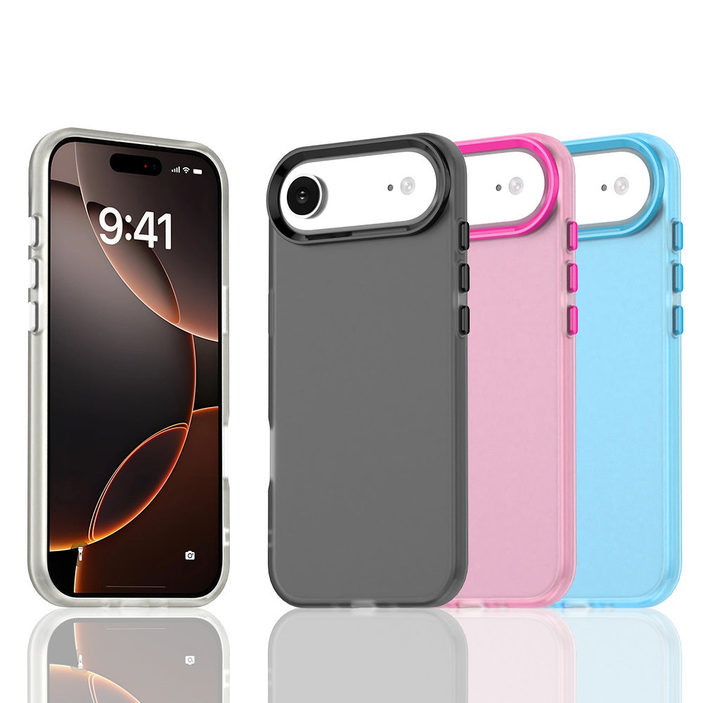 Airbag Anti-chute Candy Skin Feeling Frosted Phone Case