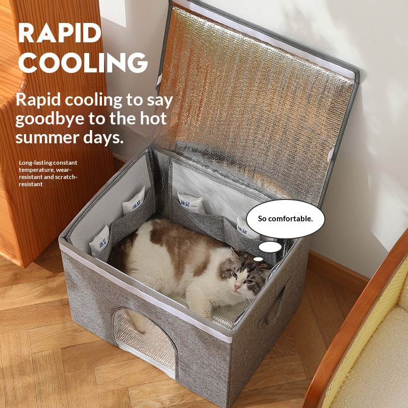 Antigel, réchauffement et chauffage Pet Bed bricolage Ice Pack pour refroidir Pet House