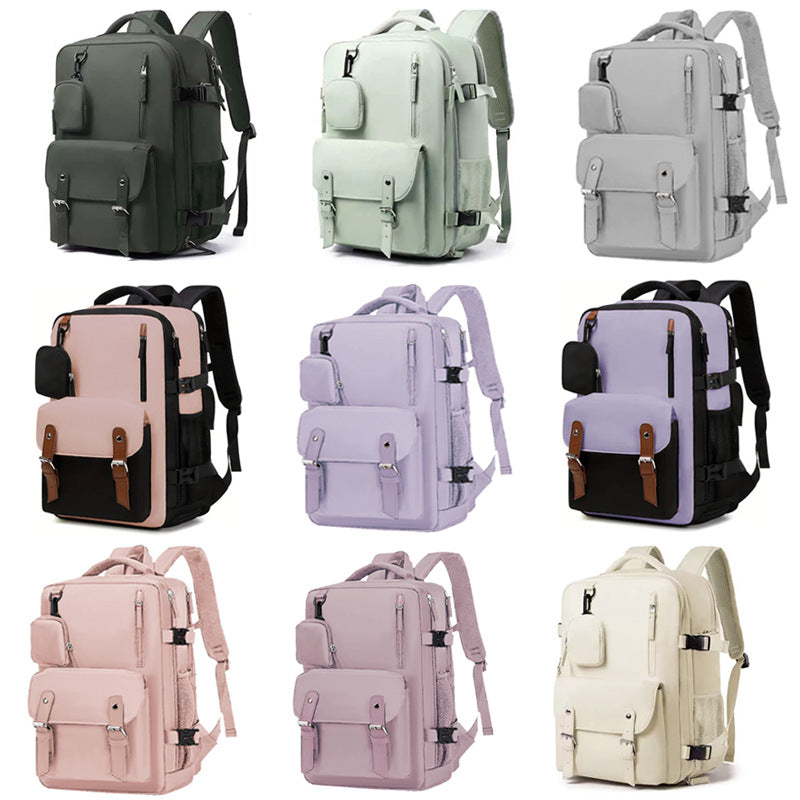 Sac à dos pour ordinateur portable de voyage étudiant de grande capacité