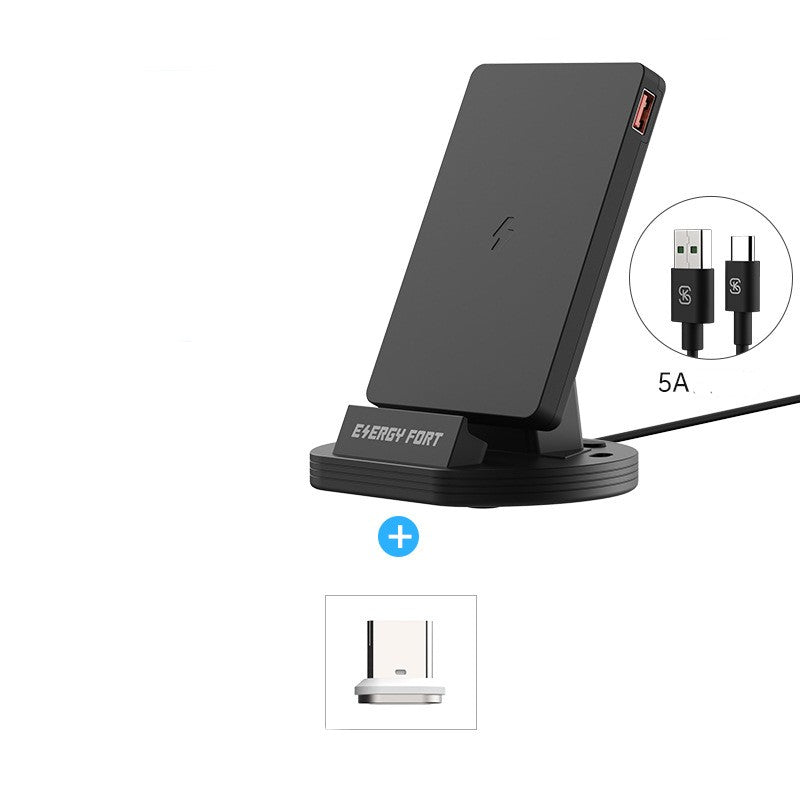Téléphone mobile Rechargeur sans fil à absorption magnétique rapide