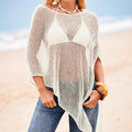 Léger Casual et Sexy Sheer Assymétrie Plage Châle