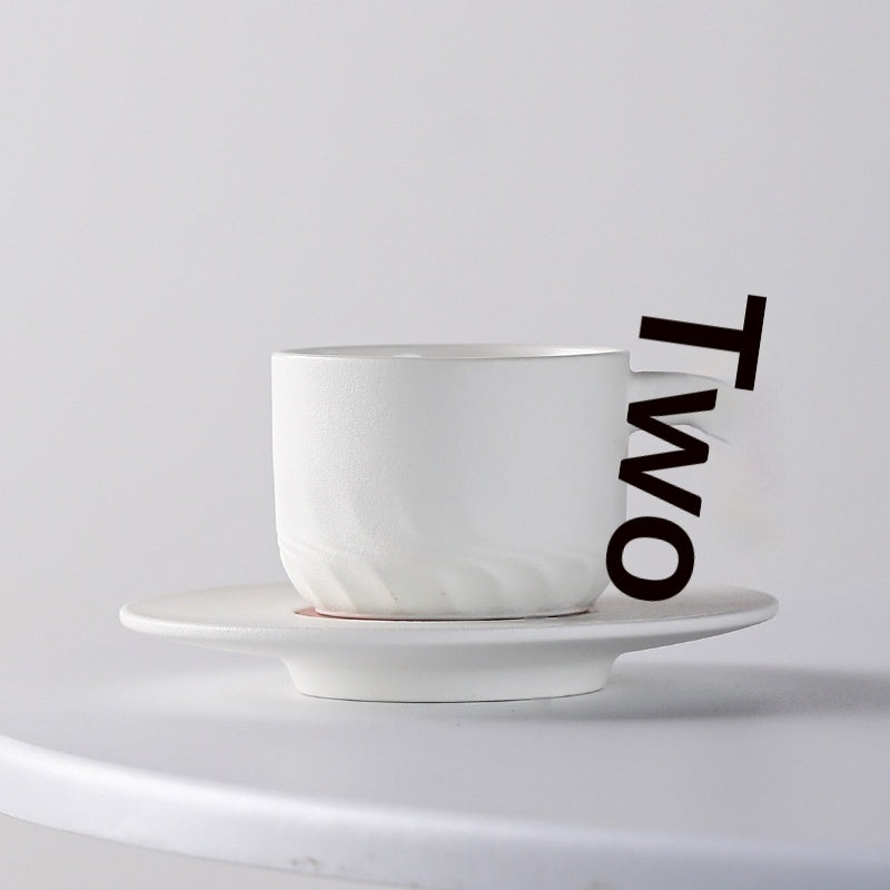 Coupe de café et de l'eau en céramique