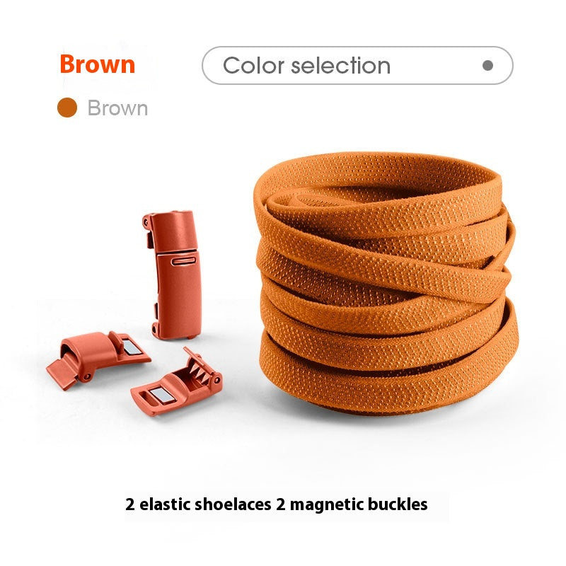 Boucle élastique de boucle de shoelace sans lazy Righten Rope sans attache magnétique