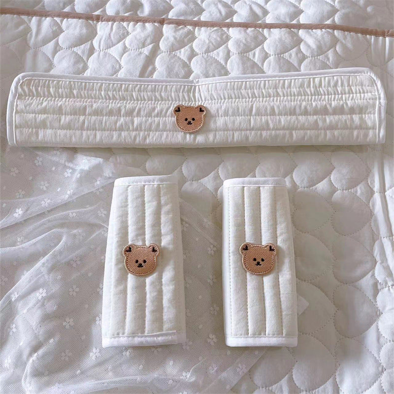 Poussette bébé Poignée Accoudoirs avant Couverture de protection Push Cart Accessoires