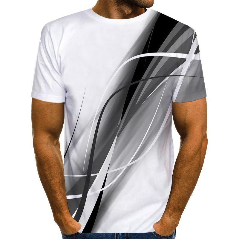 T-shirt sport masculin à manches courtes