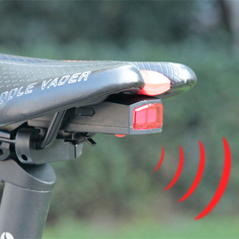 Mountain Bike Intelligent Alarme Horn Light