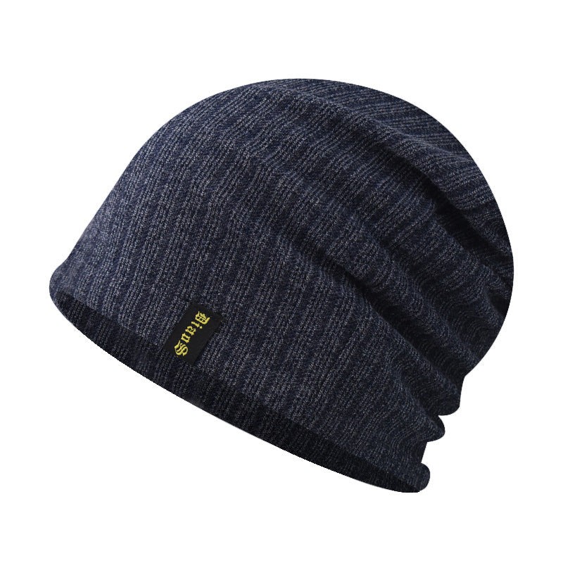 Baotou mince lettre Broderie tricotée Pile Hat