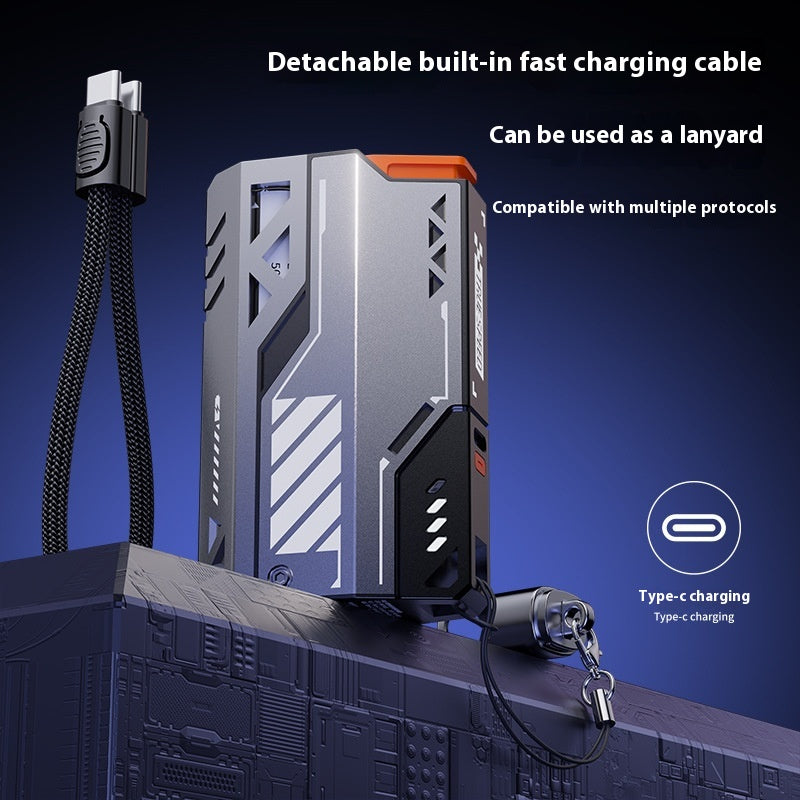 Batteries interchangeables Détachable ligne de charge rapide d'alimentation mobile séparée