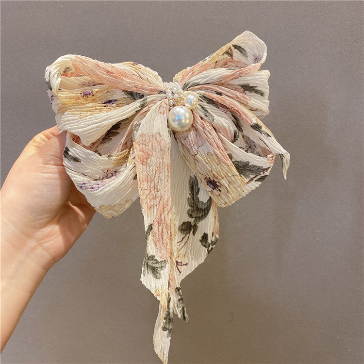 Épingle à cheveux florale Big Bow