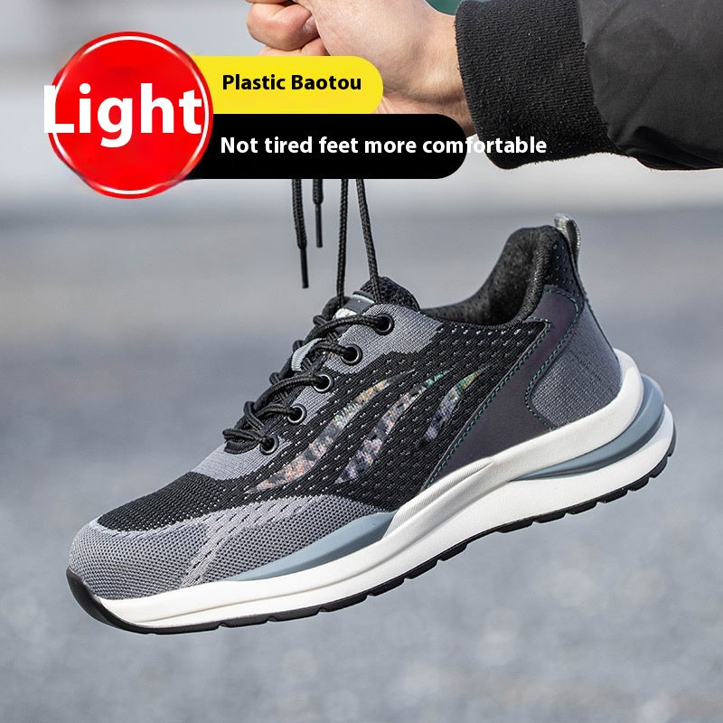 Chaussures de sécurité isolantes anti-smash et anti-puncture pour hommes