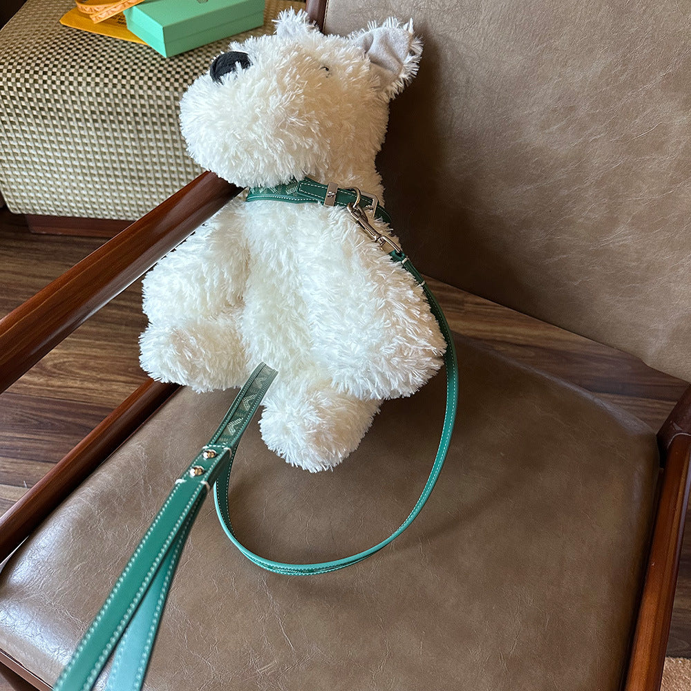 Collier de chien en cuir pour animaux de compagnie