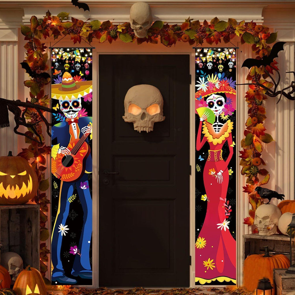 Journée mexicaine des décorations de couplet mort