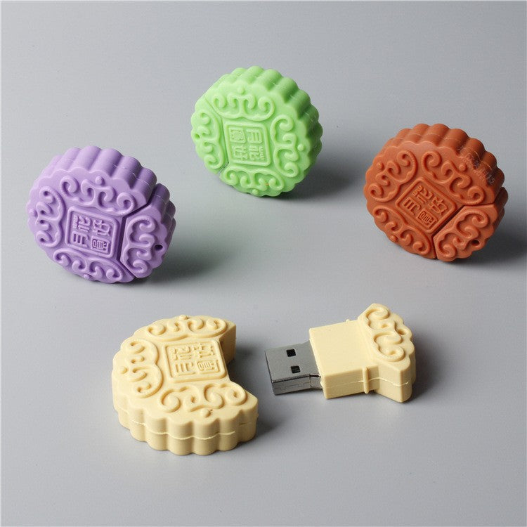 Simulation mi-automne Festival Mooncake USB Drive Cadeau de vacances USB Drive
