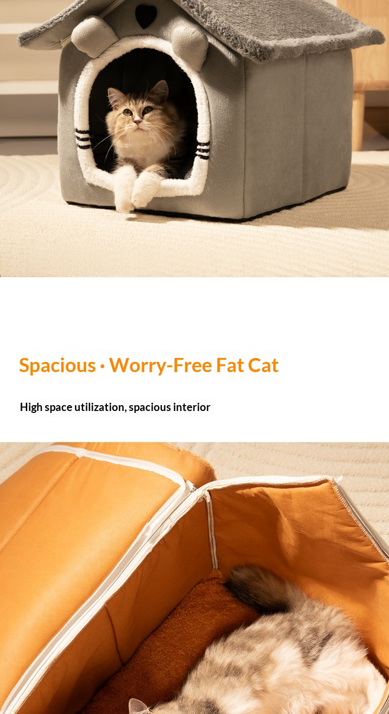 Lit Cat en forme de maison