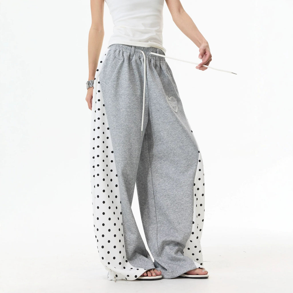Pantalons à jambes larges en dentelle pour femmes