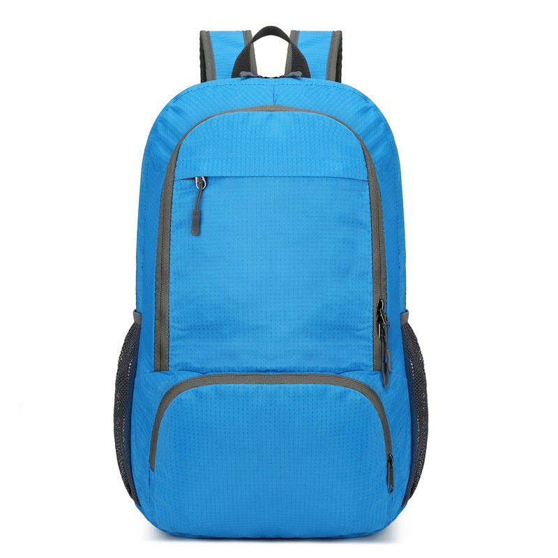 Backpack de randonnée Sports de plein air Portable Polding Skin Bag Camping Randonnée Marathon Water-Res