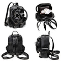 Fashion Crâne Halloween tête Studed sac à dos