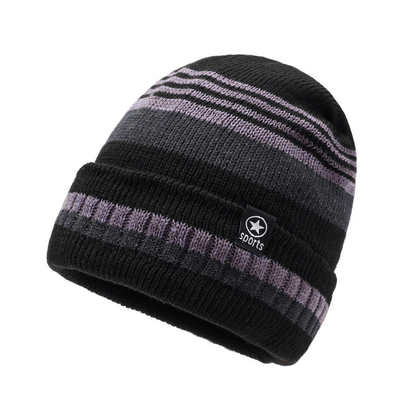 Chapeau chaud tricoté d'hiver Woolen Cap