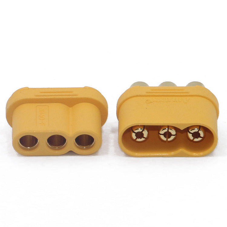 Connecteur de prise modèle à trois cœurs