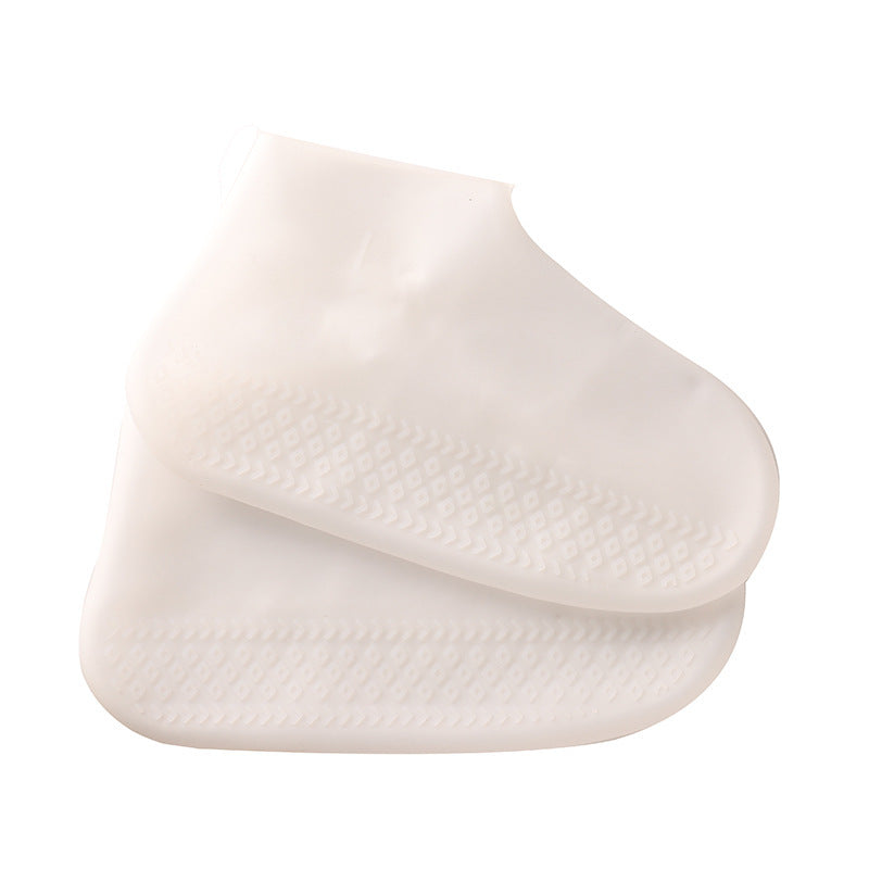 Silicone imperméable à l'eau couvre les chaussures sans odeur pour les jours pluvieux