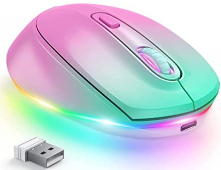 24g Souris sans fil 1600dpi Ergonomic rechargeable