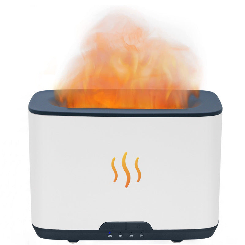 Simulated Flame Aromatherapy Machine Accueil Bureau Humidificateur de bureau