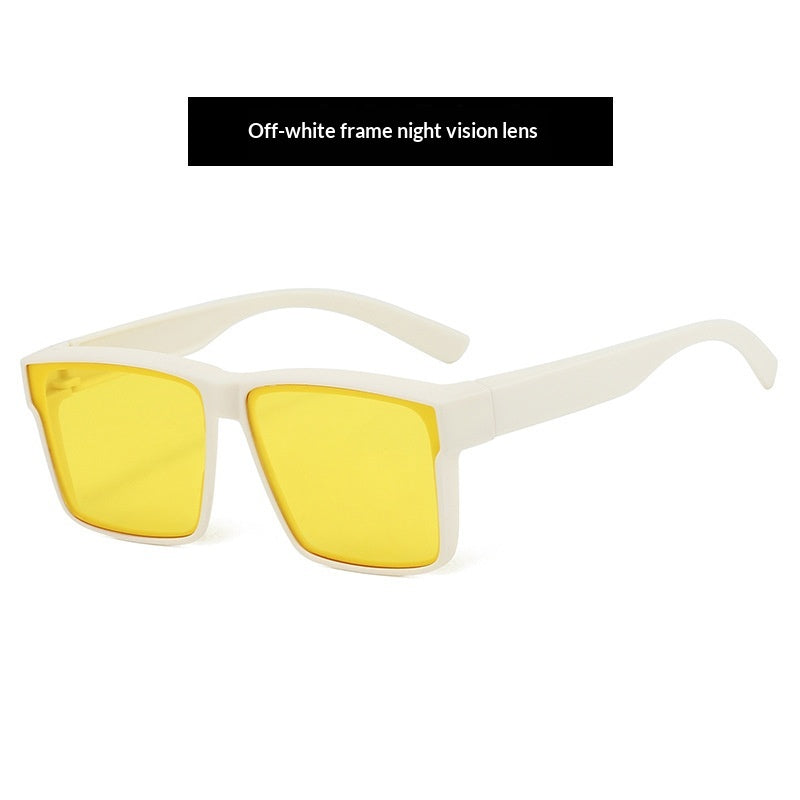 Lunettes de soleil de protection UV élégantes compatibles avec les verres de prescription et le vis de nuit