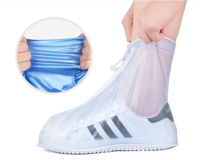 Couverture de bottes de pluie en silicone épaississante et résistante à l'usure
