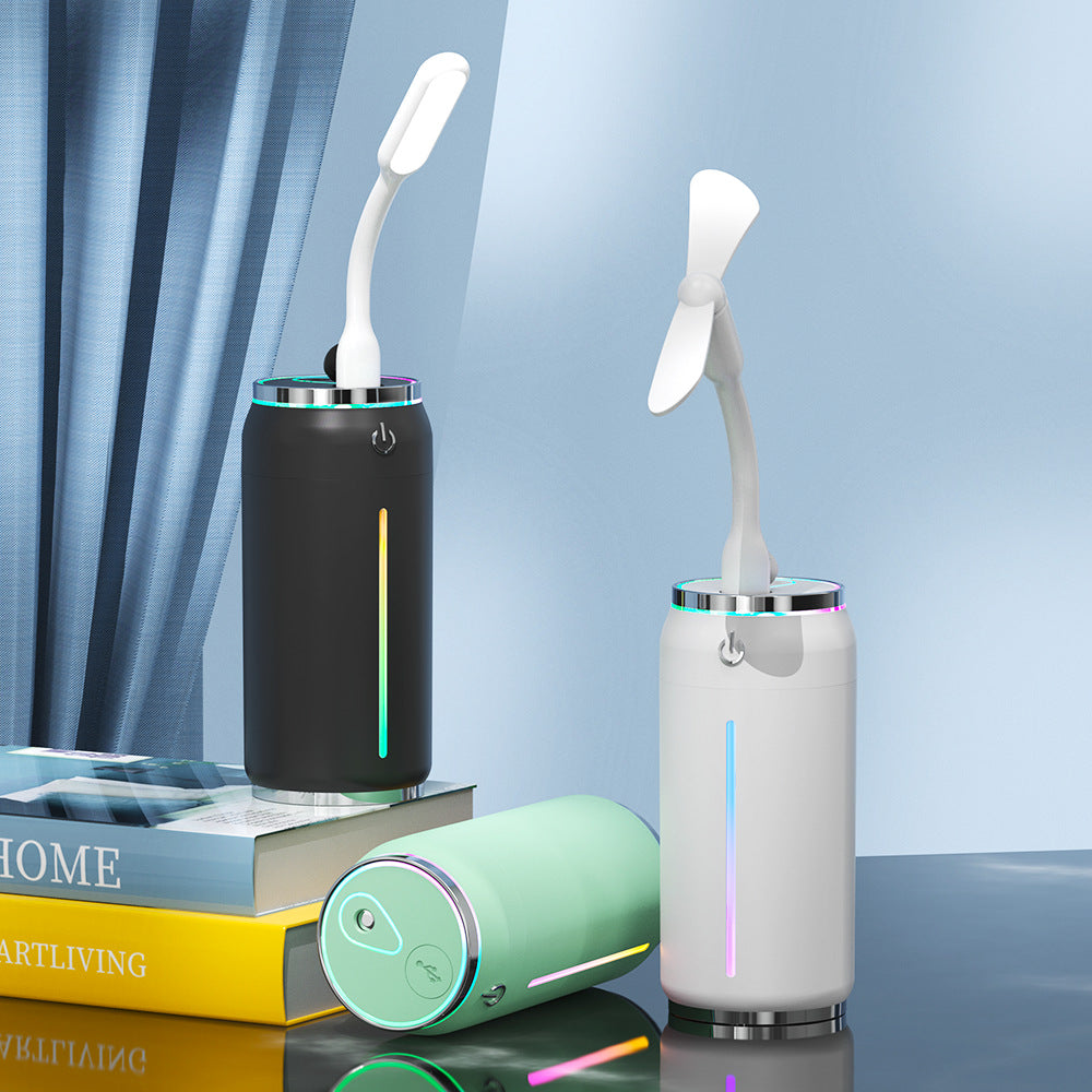 Voiture créative Mini coke peut humidifier silencieux usb parfum machine