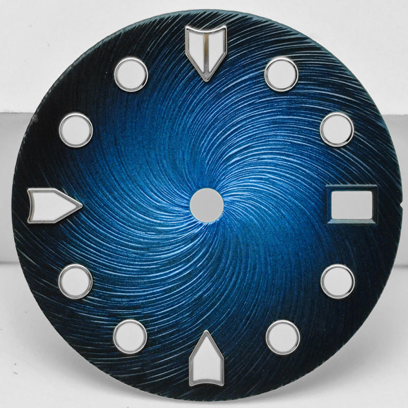 285mm Accessoire cadran de montre lumineuse à texture graduée