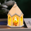 Décorations de Noël Cadeau lumineux pour enfants Retro Nuit Lumière Pendentif arbre de Noël ou
