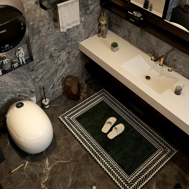 Tapis de sol antidérapant absorbant pour la salle de bain ou l'entrée de douche
