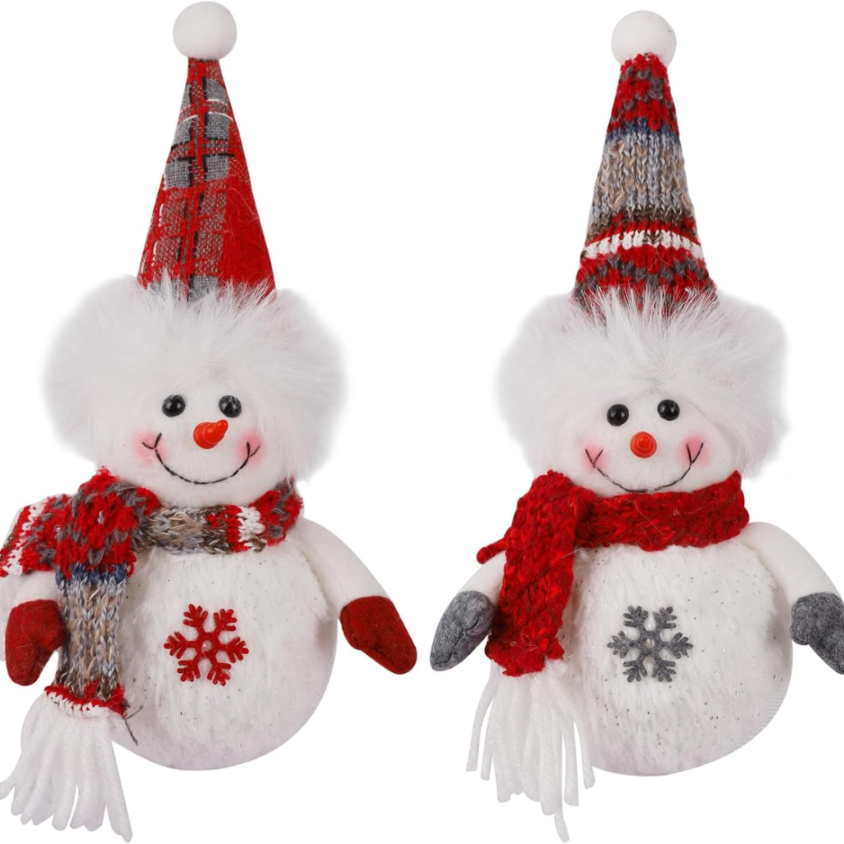 2 Pack décorations de table de Noël