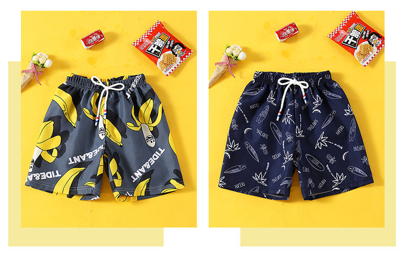 Shorts Beach Trunks Casual Loose Outer Wear Big Panties Cartoon Fashionable Cinquième Pantalon