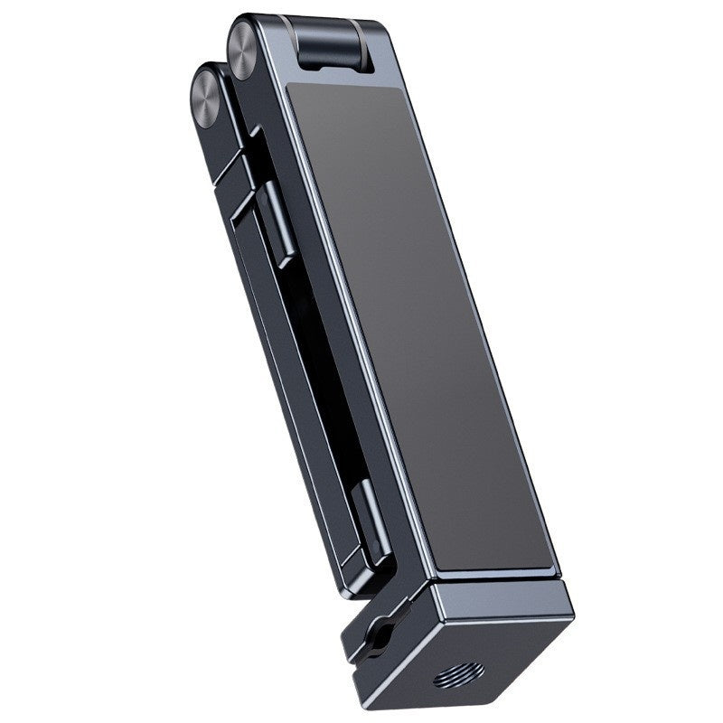 Support portable de téléphone pliable en alliage d'aluminium
