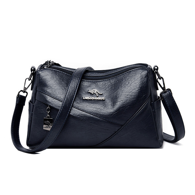 Épaule en cuir souple de mode Sac transversal de grande capacité