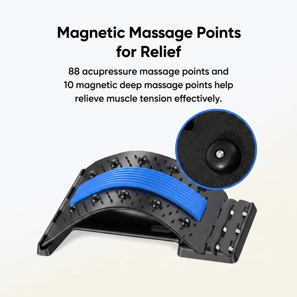 3 Niveau réglable Dos Portable et Lower Back Stretcher
