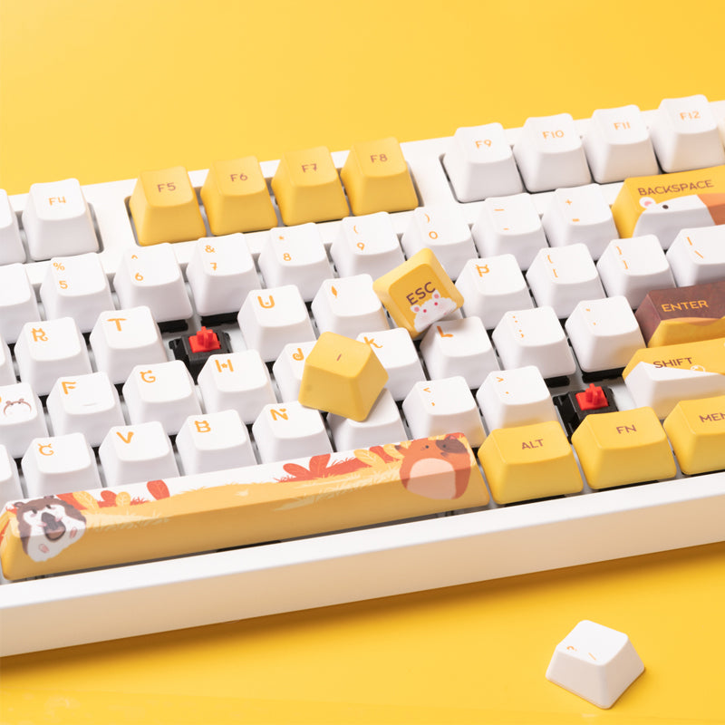Clavier mécanique filaire de Jue noir Cerise Cap clé Esports Jeu Typing