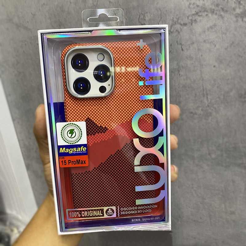 Sticker d'eau magnétique lumineux embossé en Plaid