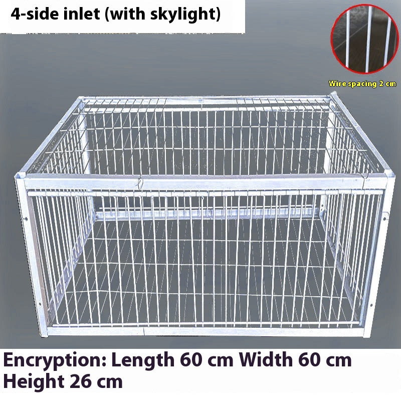 Cage de retour chiffré de porte en réseau actif Pigeon