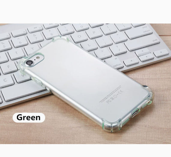 Coque de téléphone Airbag Drop-Proof transparent Silicone housse de protection douce