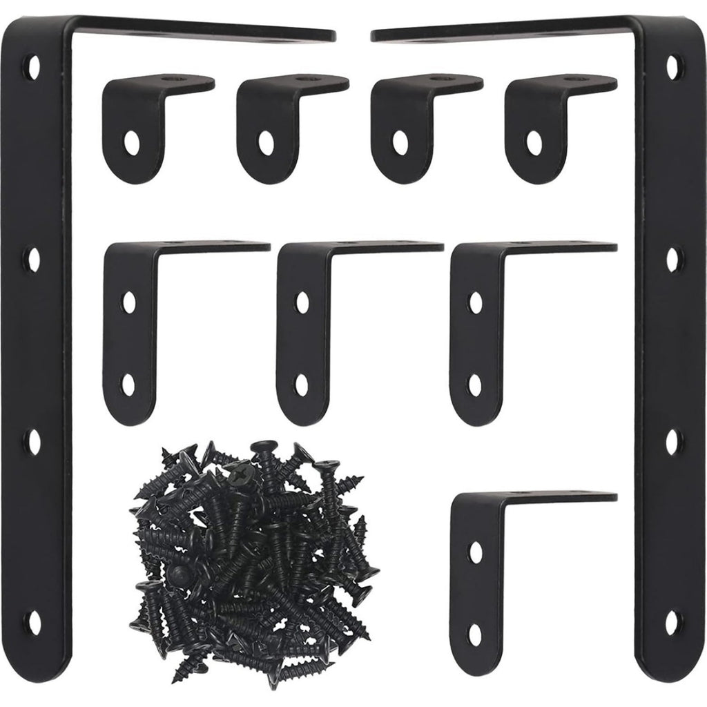 Ensemble de supports de coin noir