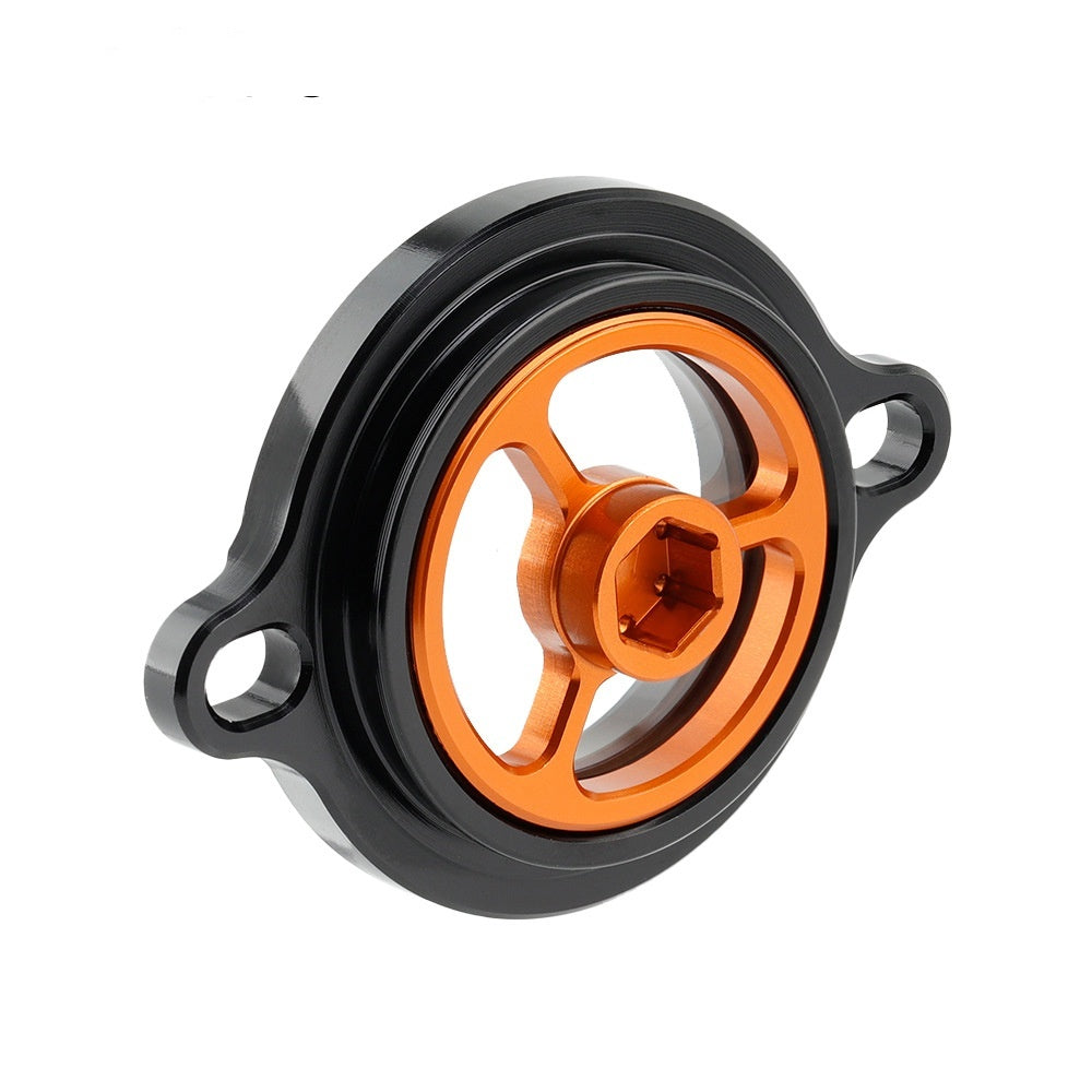 Couverture du filtre à huile moteur modifié pour moto