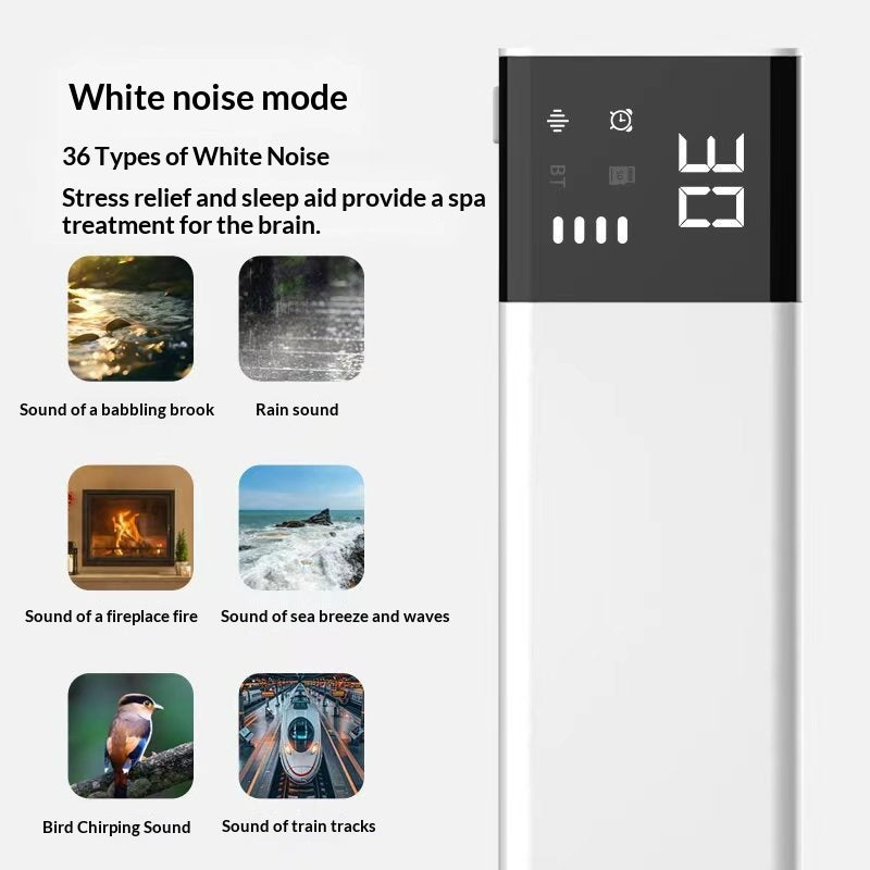 Haut-parleur Bluetooth blanc à conduction osseuse
