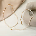 Collier de perles d'eau douce naturel pour les femmes léger luxe minorité style doux cool Clavicl