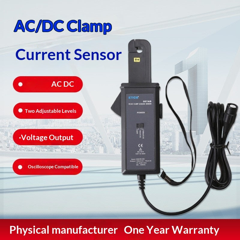 ETCR ACDC Clamp-on Current Phase Meter Current Sensor