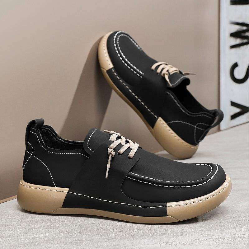 Printemps Arrivée Soft-soled Respirant Business Chaussures en cuir Hommes Chaussures Casual