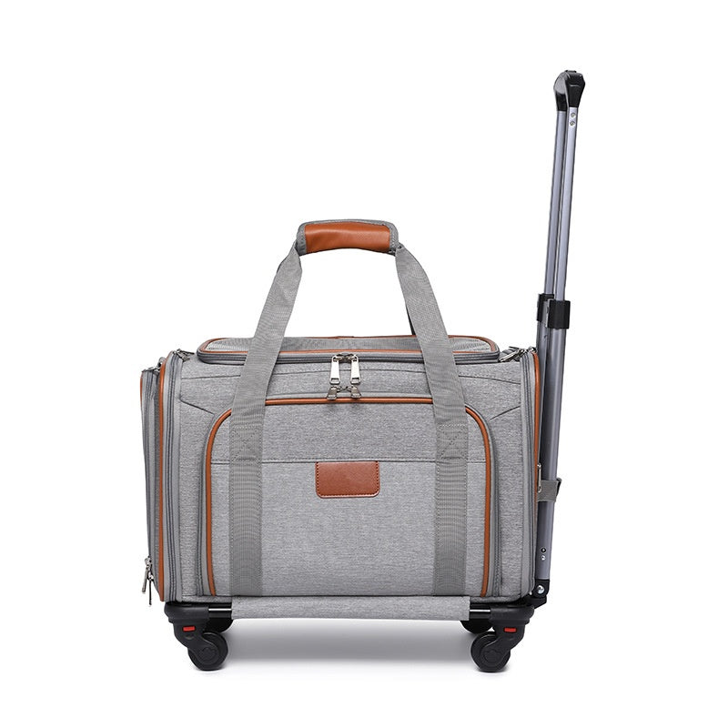 HB PET sac de voyage portable pour chien Cas de chariot pour animaux de compagnie approuvé par avion